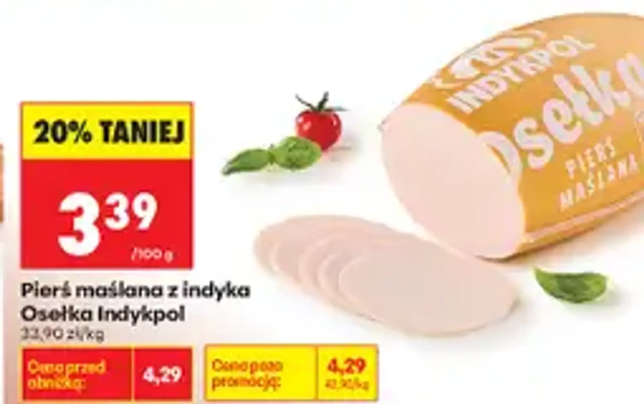 Pierś maślana z indyka Osełka Indykpol