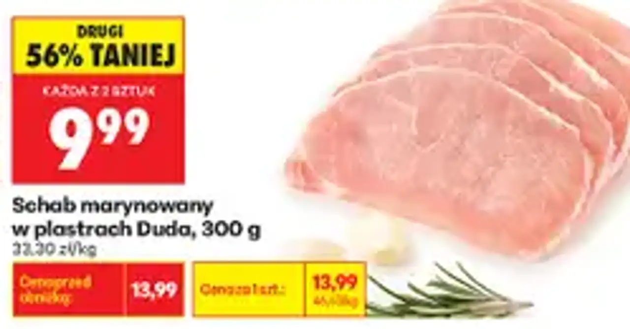 Schab marynowany w plastrach Duda, 300 g