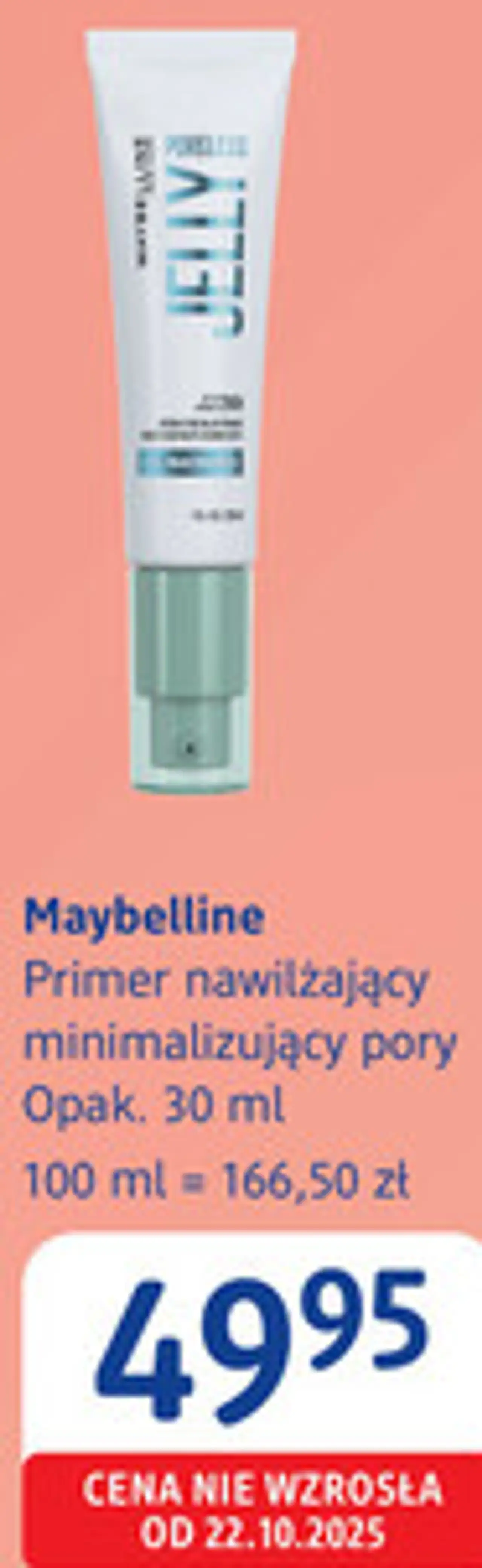 Maybelline Primer nawilżający minimalizujący pory