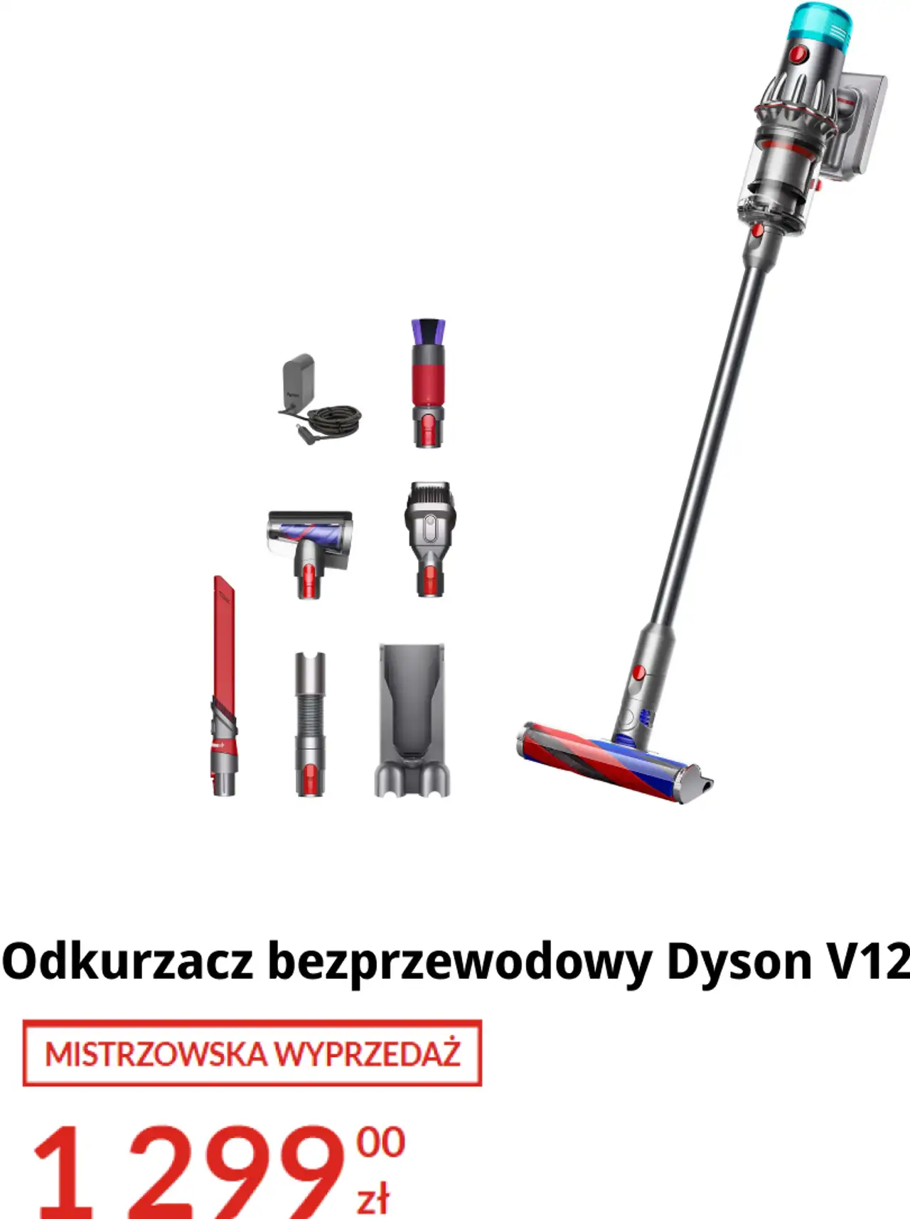 Odkurzacz bezprzewodowy Dyson V12