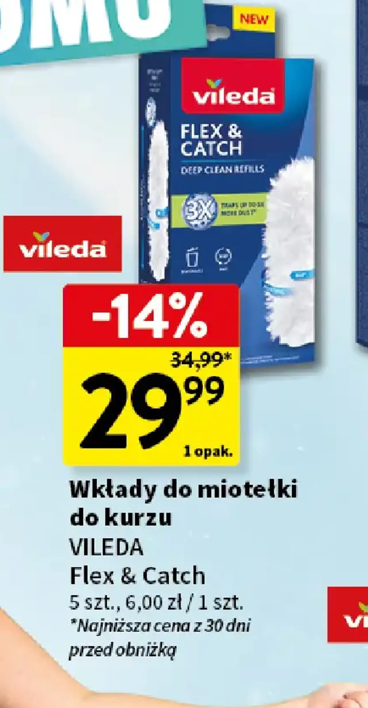 Wkłady do miotełki do kurzu VILEDA Flex & Catch
