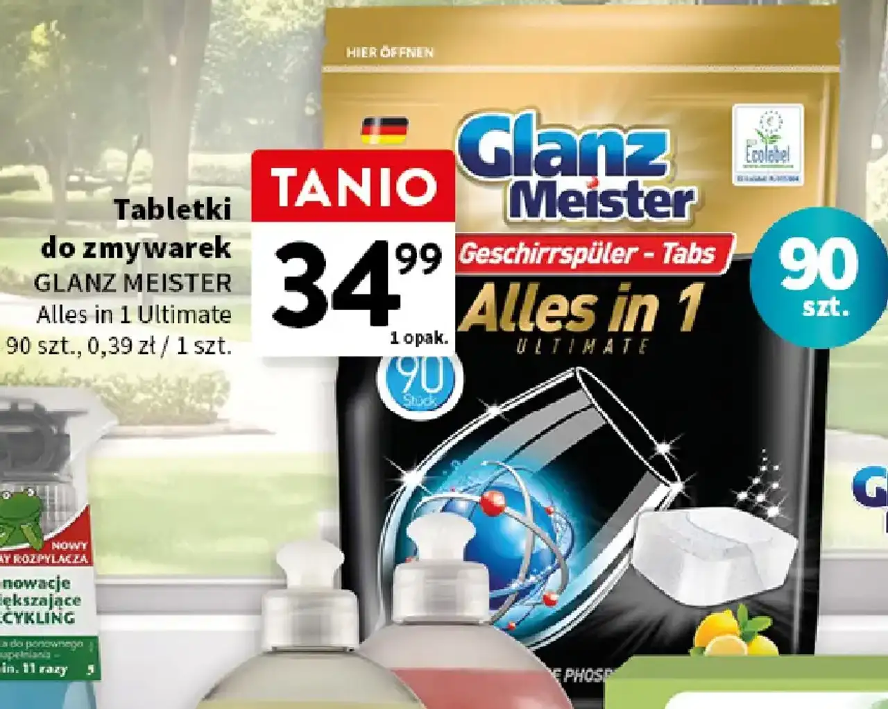 Tabletki do zmywarek GLANZ MEISTER Alles in 1 Ultimate