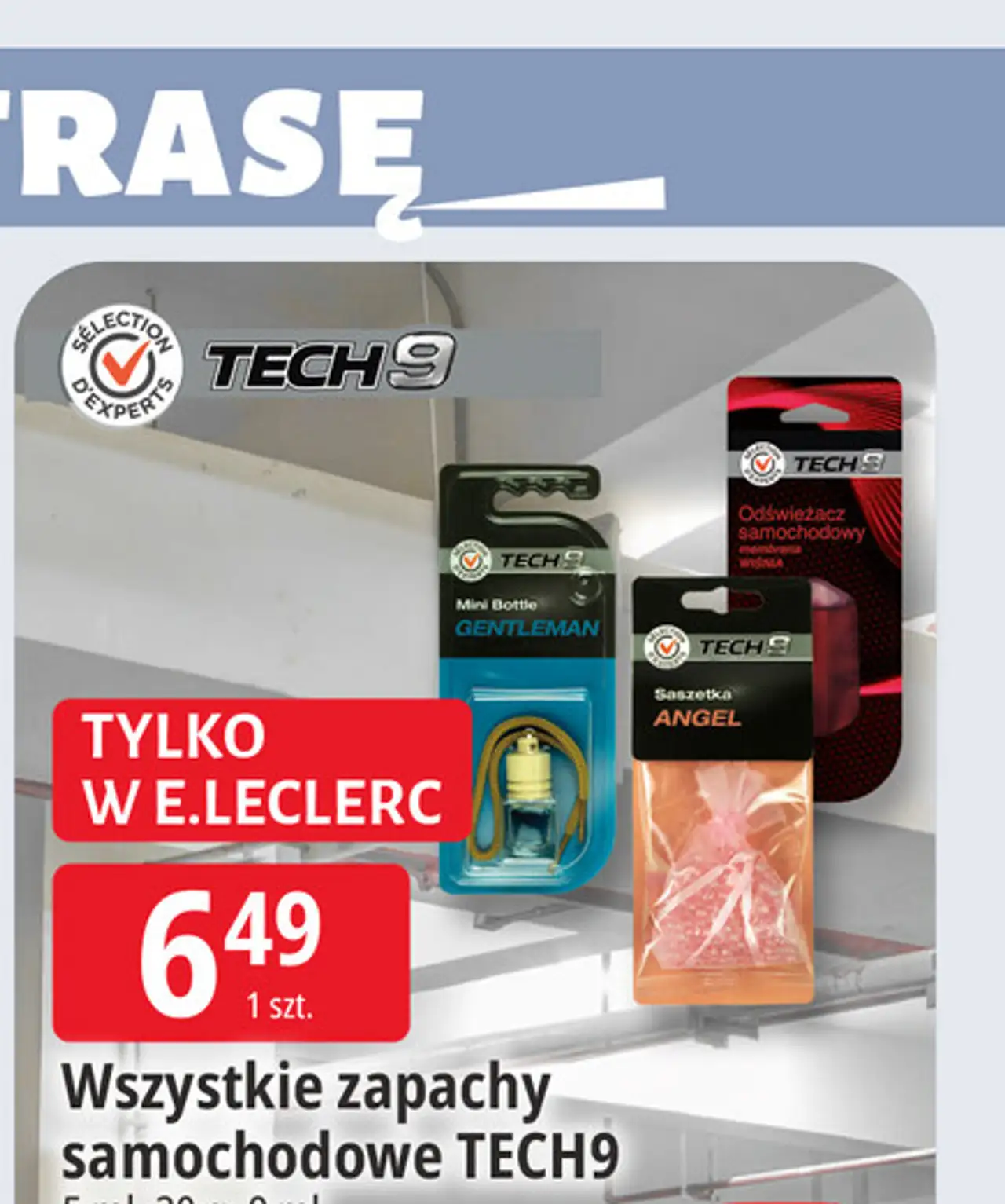 Wszystkie zapachy samochodowe TECH9