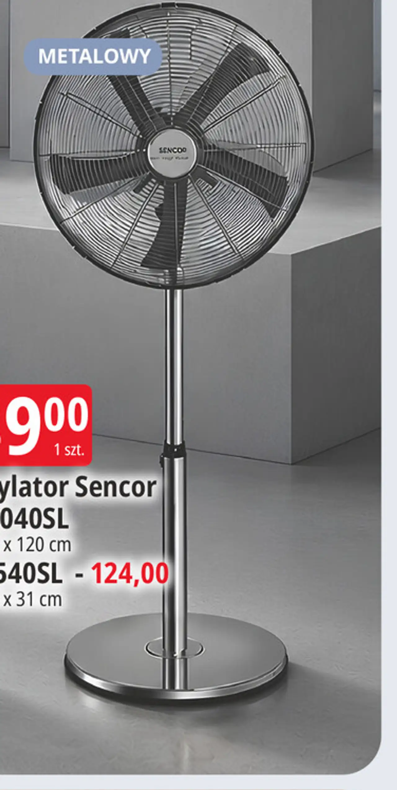 Wentylator Sencor SFN 4040SL / SFE 2540SL