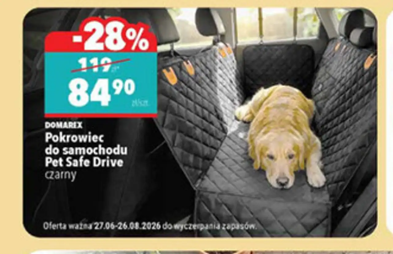 Domarex Pokrowiec do samochodu Pet Safe Drive