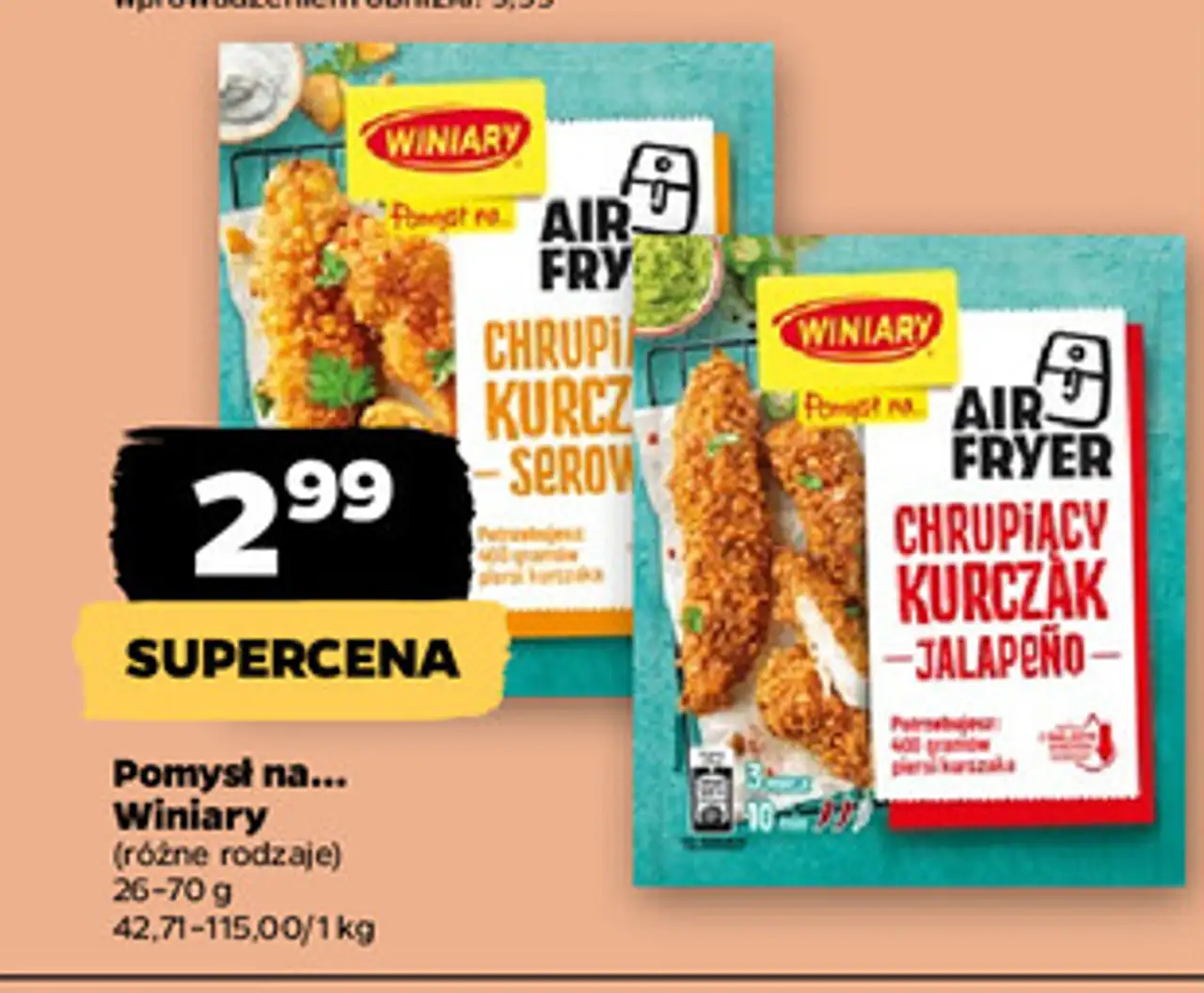 Chrupiący kurczak jalapeno Winiary Pomysł Na...