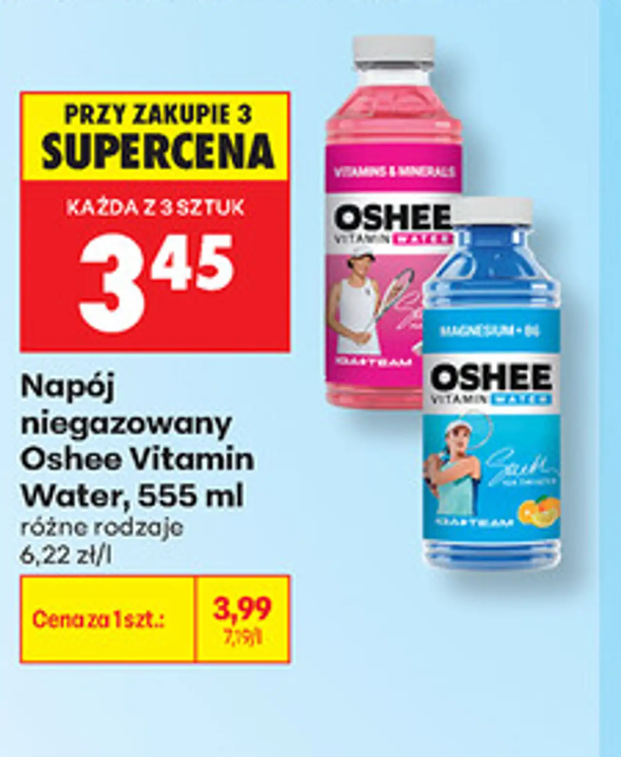 Napój niegazowany Oshee Vitamin Water