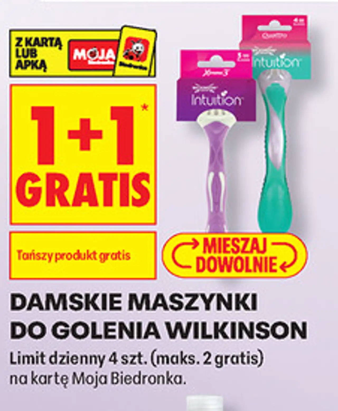 Damskie maszynki do golenia Wilkinson