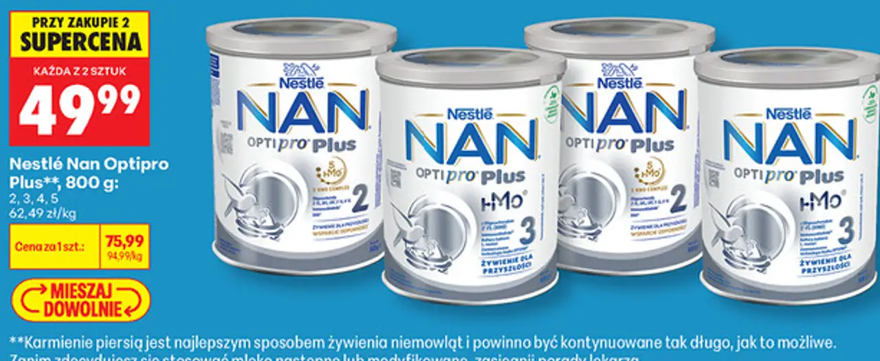 Nestlé Nan Optipro Plus 2, 3, 4, 5