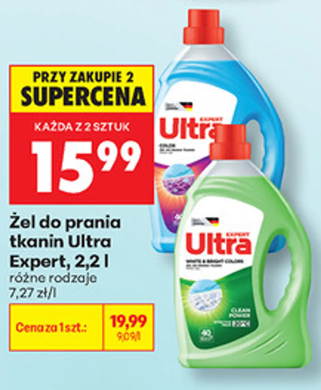 Żel do prania tkanin Ultra Expert