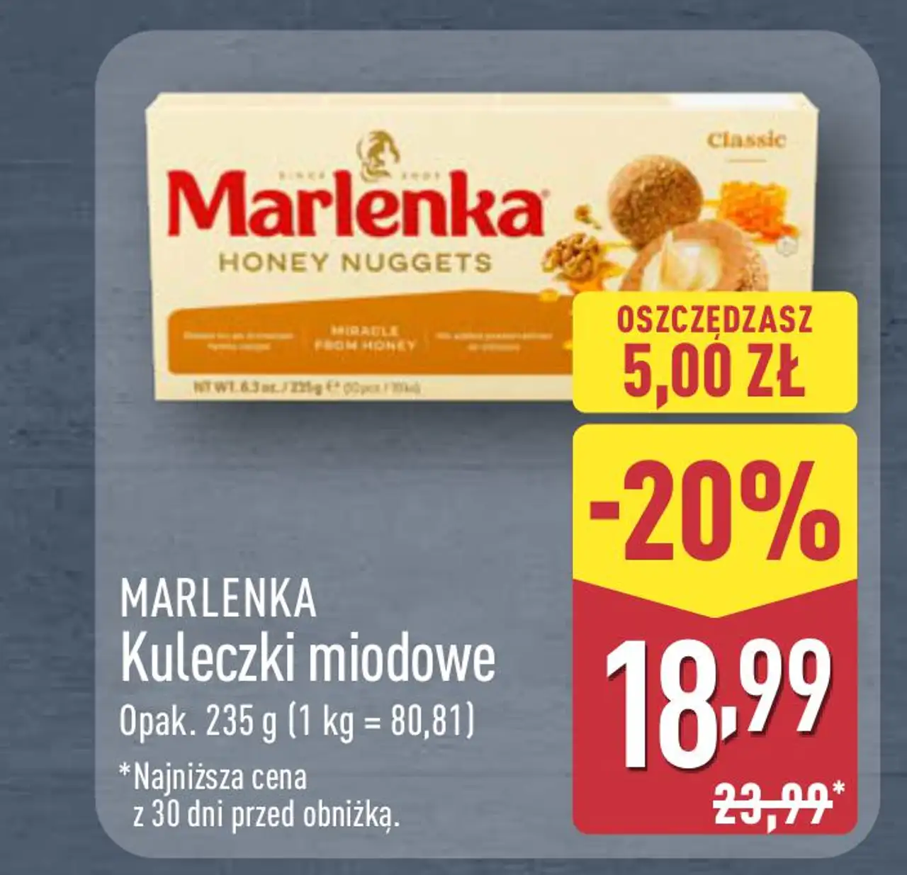 Marlenka Kuleczki miodowe
