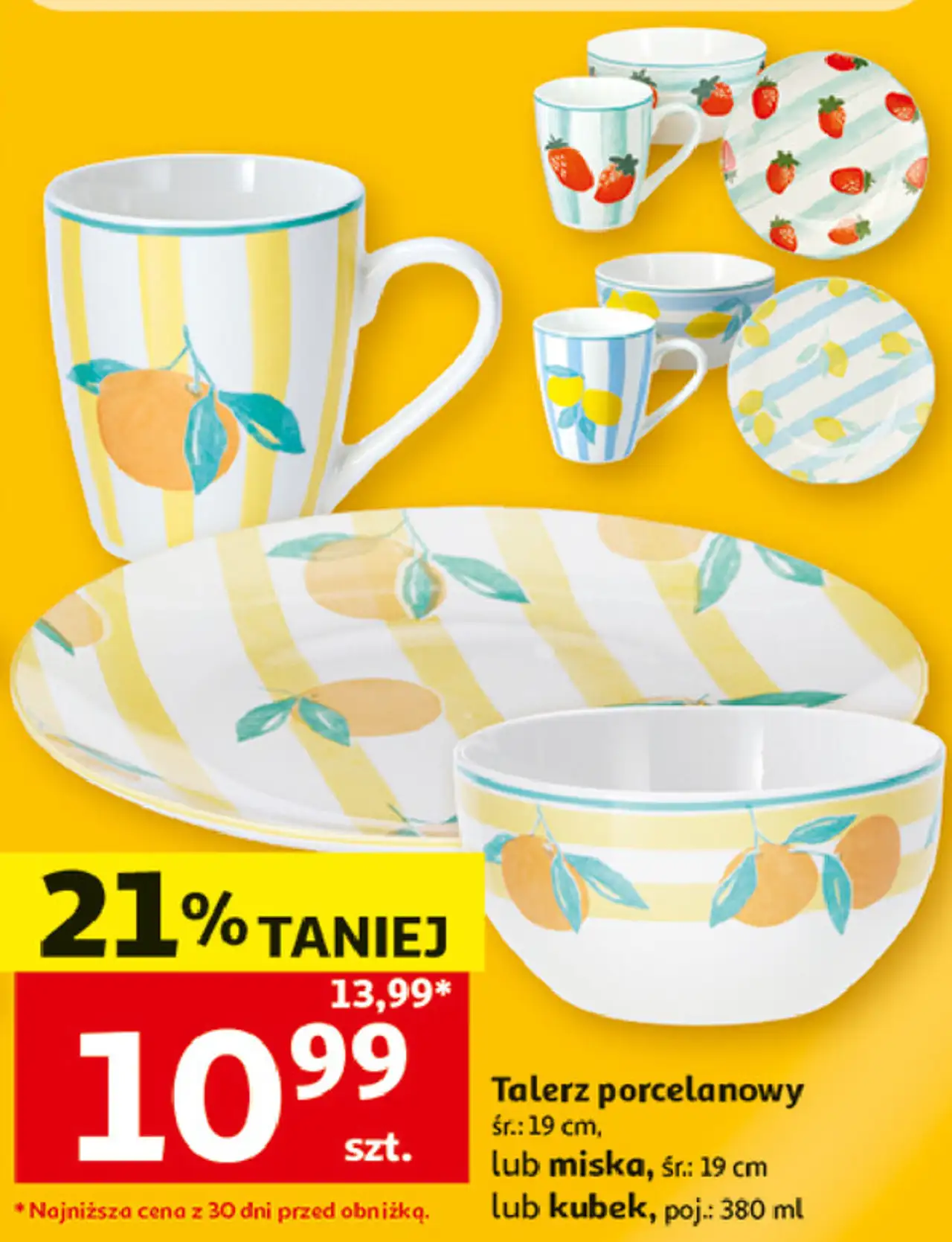 Talerz porcelanowy, miska lub kubek