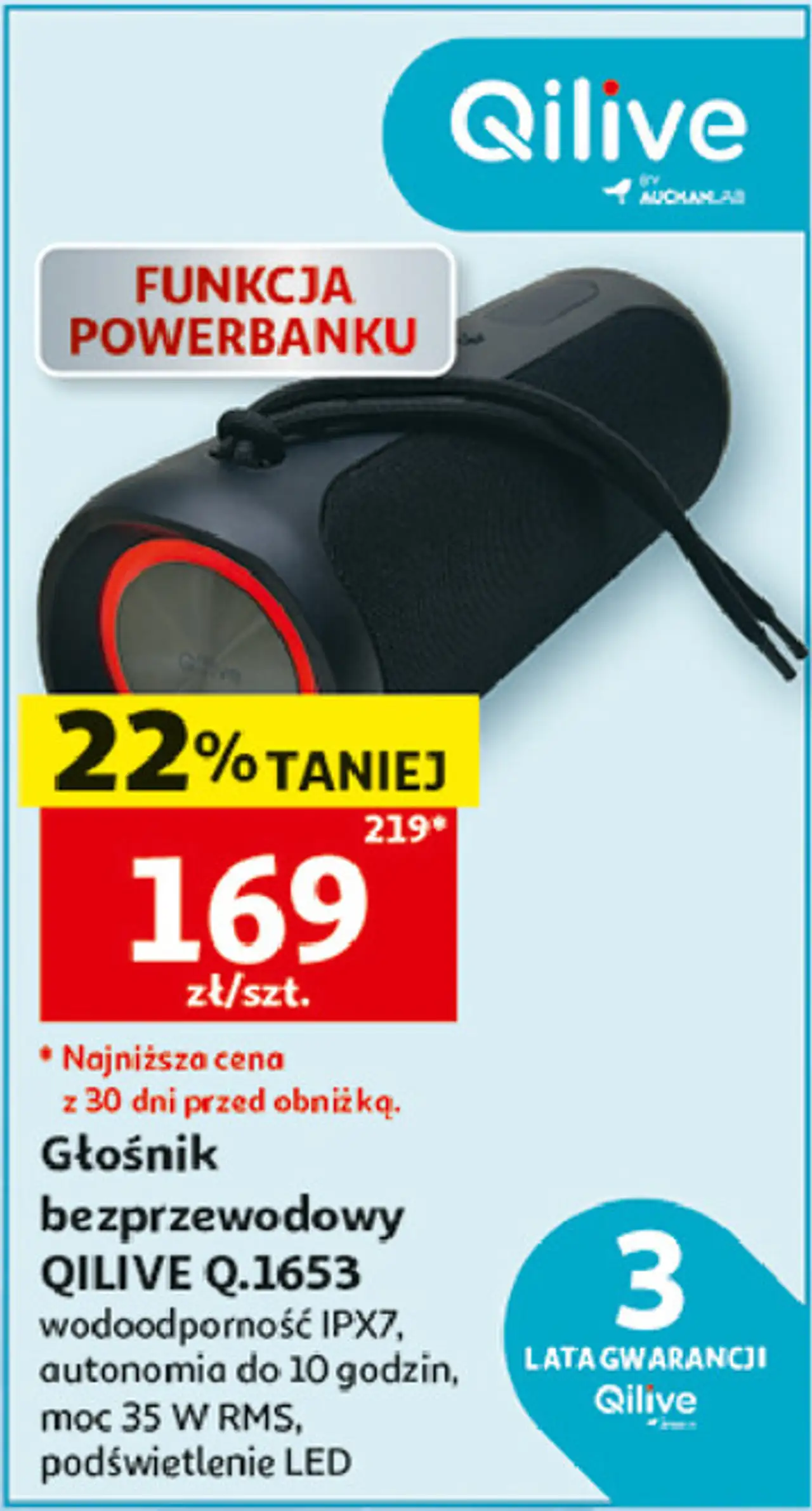 Głośnik bezprzewodowy QILIVE Q.1653