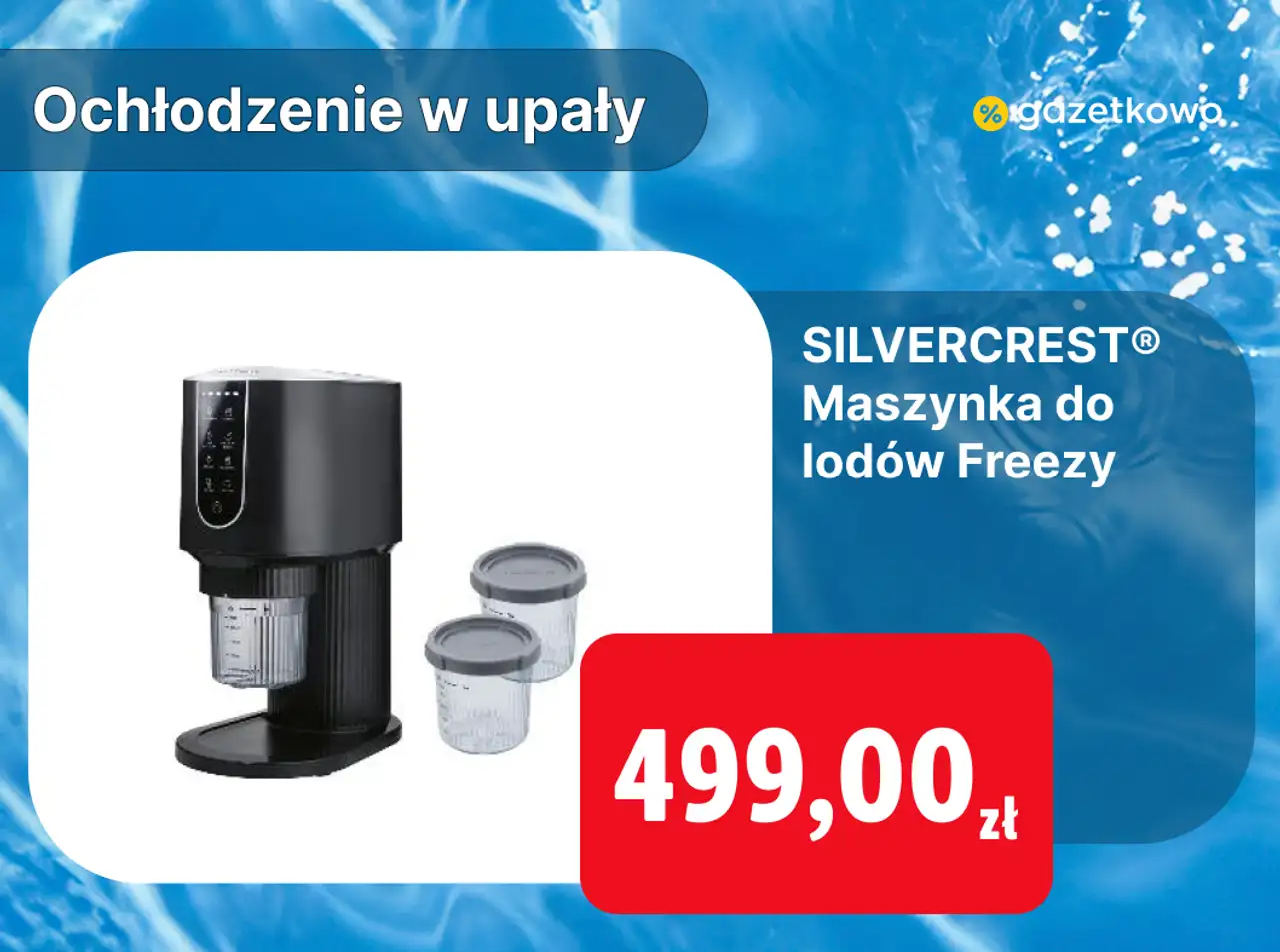 SILVERCREST Maszynka do lodów Freezy