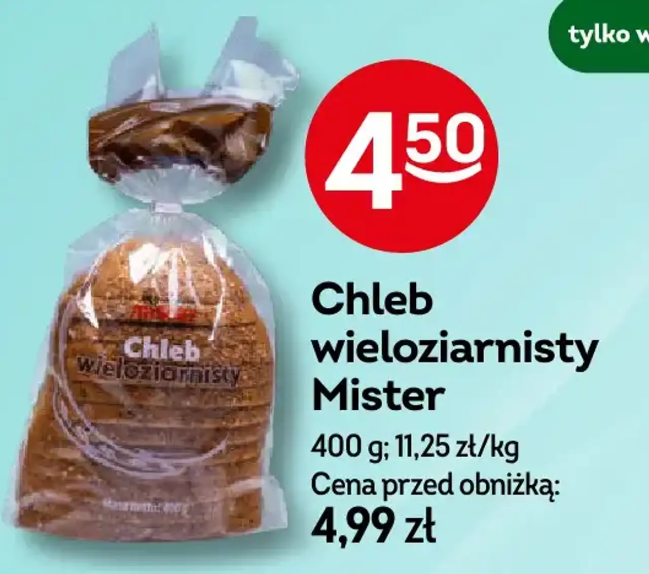 Chleb wieloziarnisty Mister