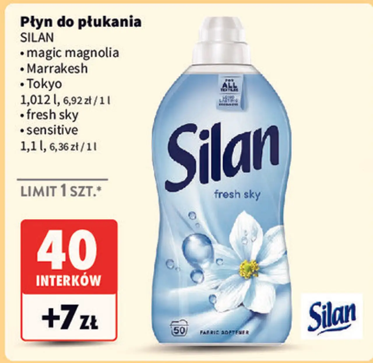 Płyn do płukania Silan