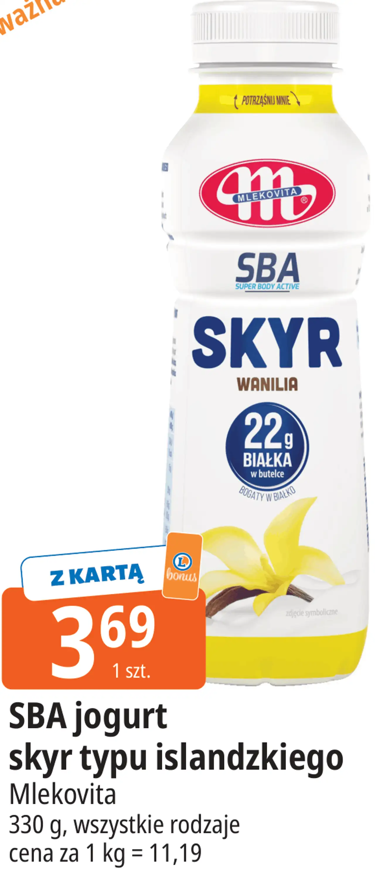 SBA jogurt skyr typu islandzkiego Mlekovita