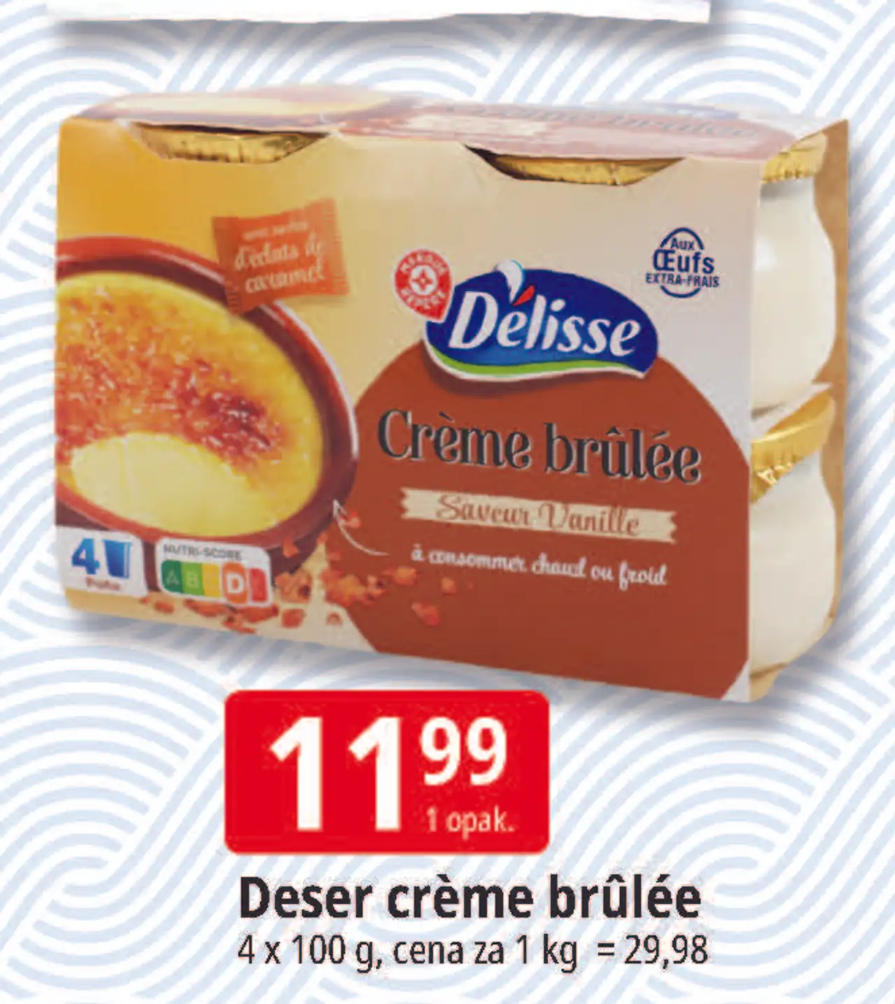 Délisse Deser crème brûlée