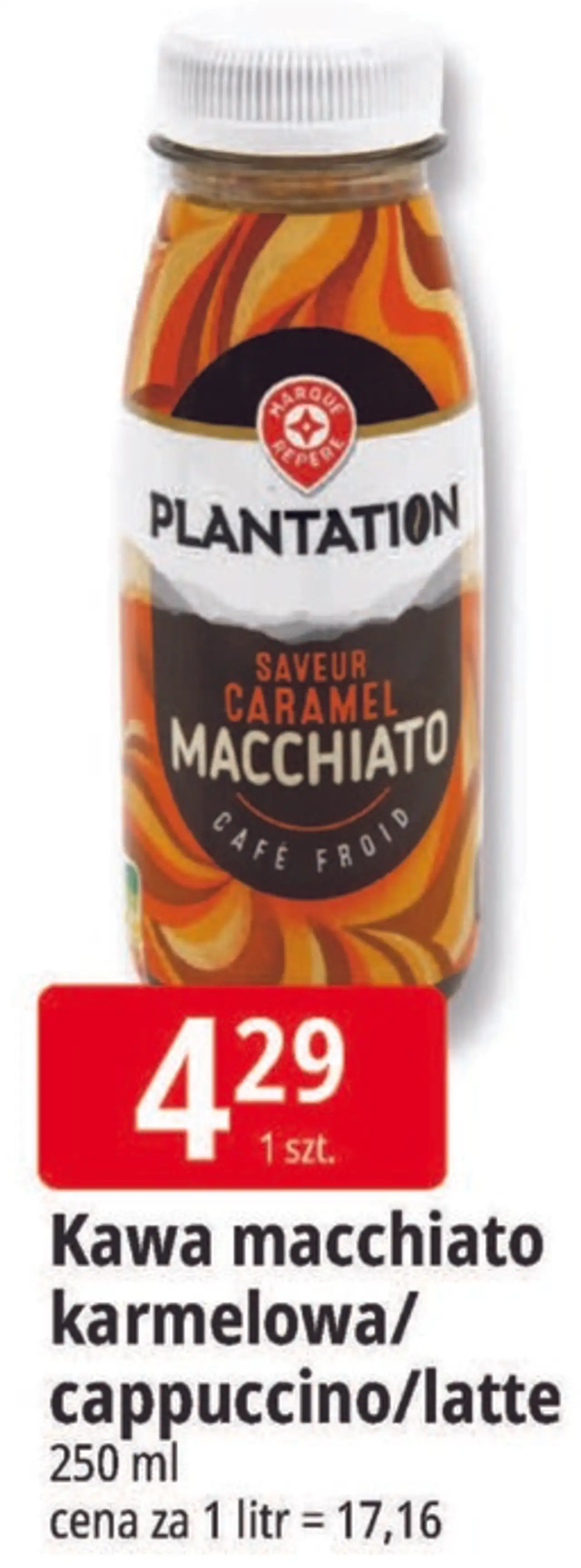 Plantation Kawa macchiato karmelowa/cappuccino/latte
