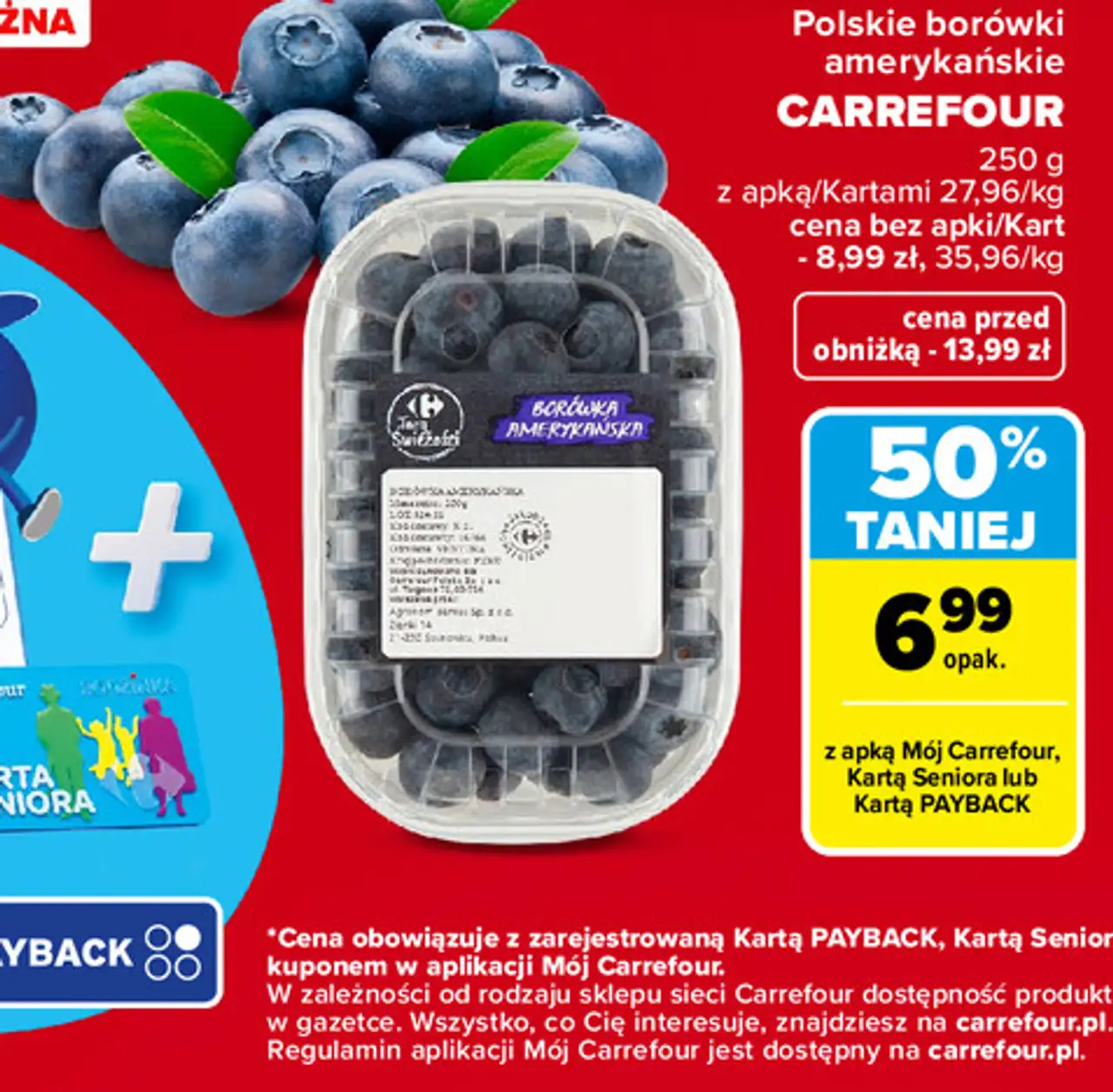 Polskie borówki amerykańskie CARREFOUR
