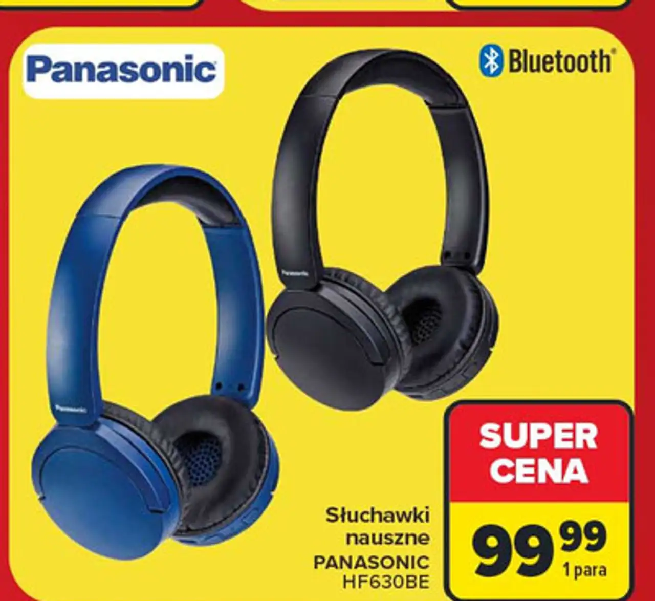 Słuchawki hf630be niebieskie Panasonic