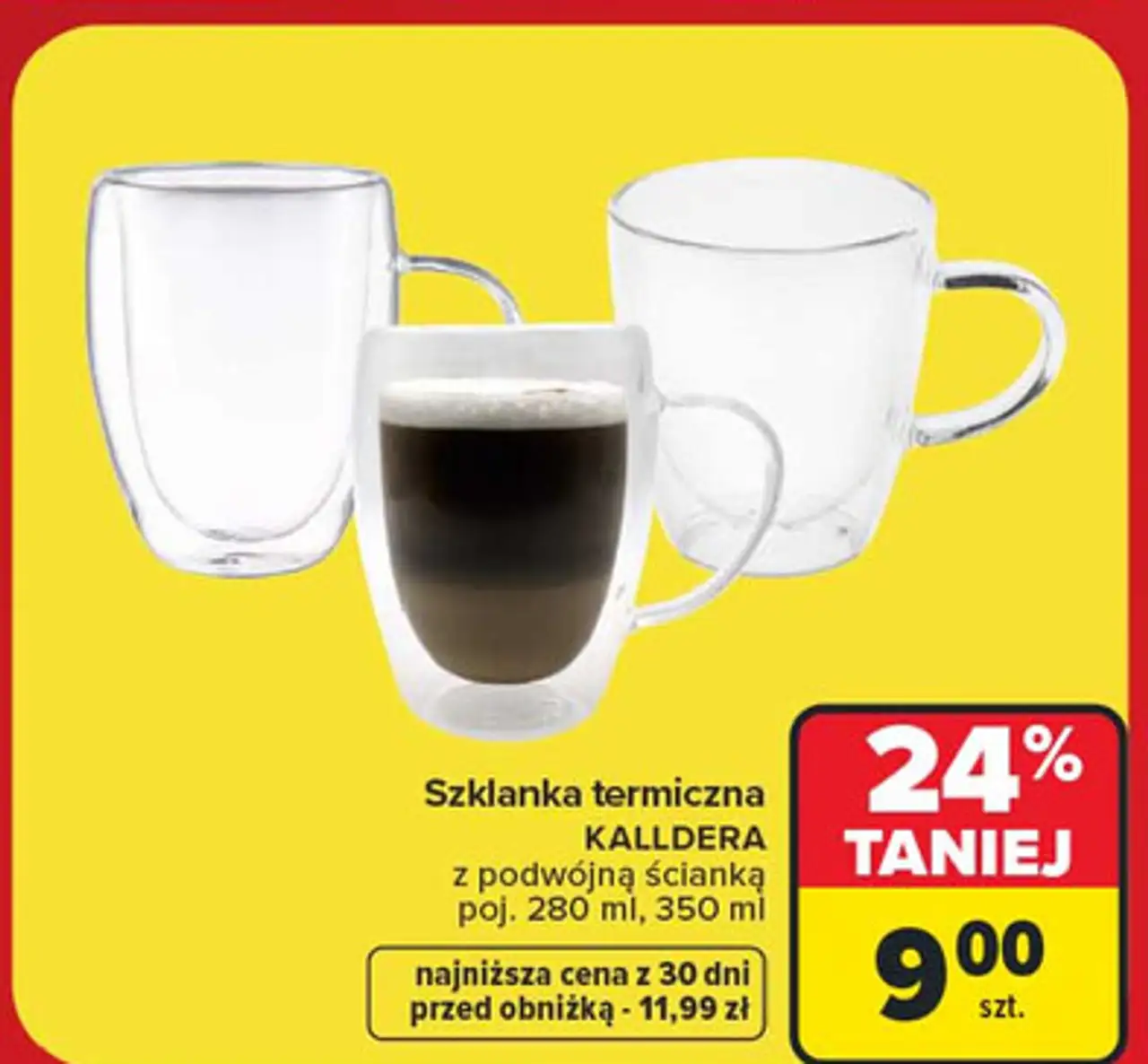 Szklanka termiczna 280 ml Kalldera