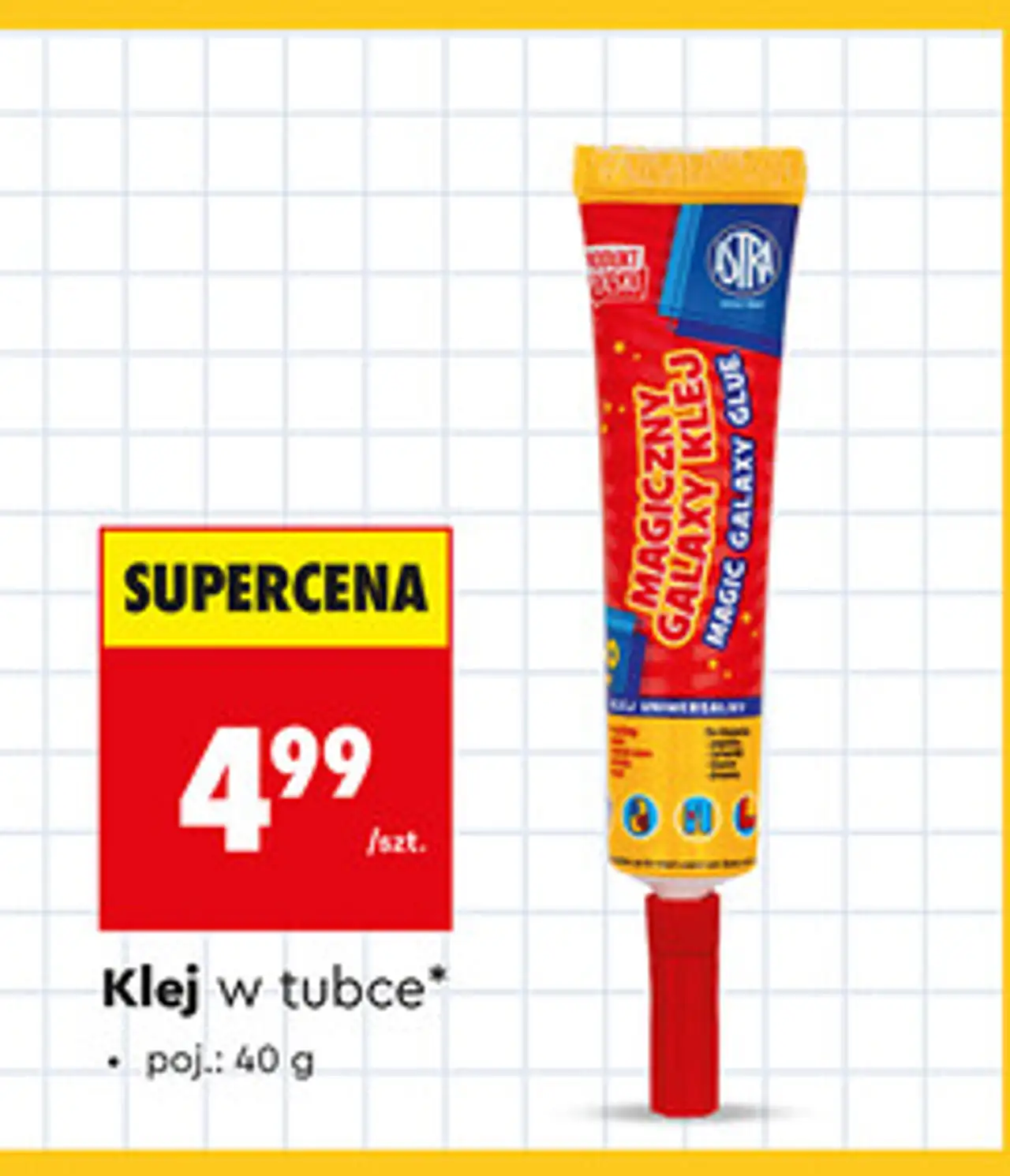 Klej w tubce Astra Magiczny Galaxy