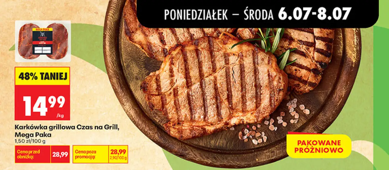 Karkówka grillowa Czas na Grill, Mega Paka