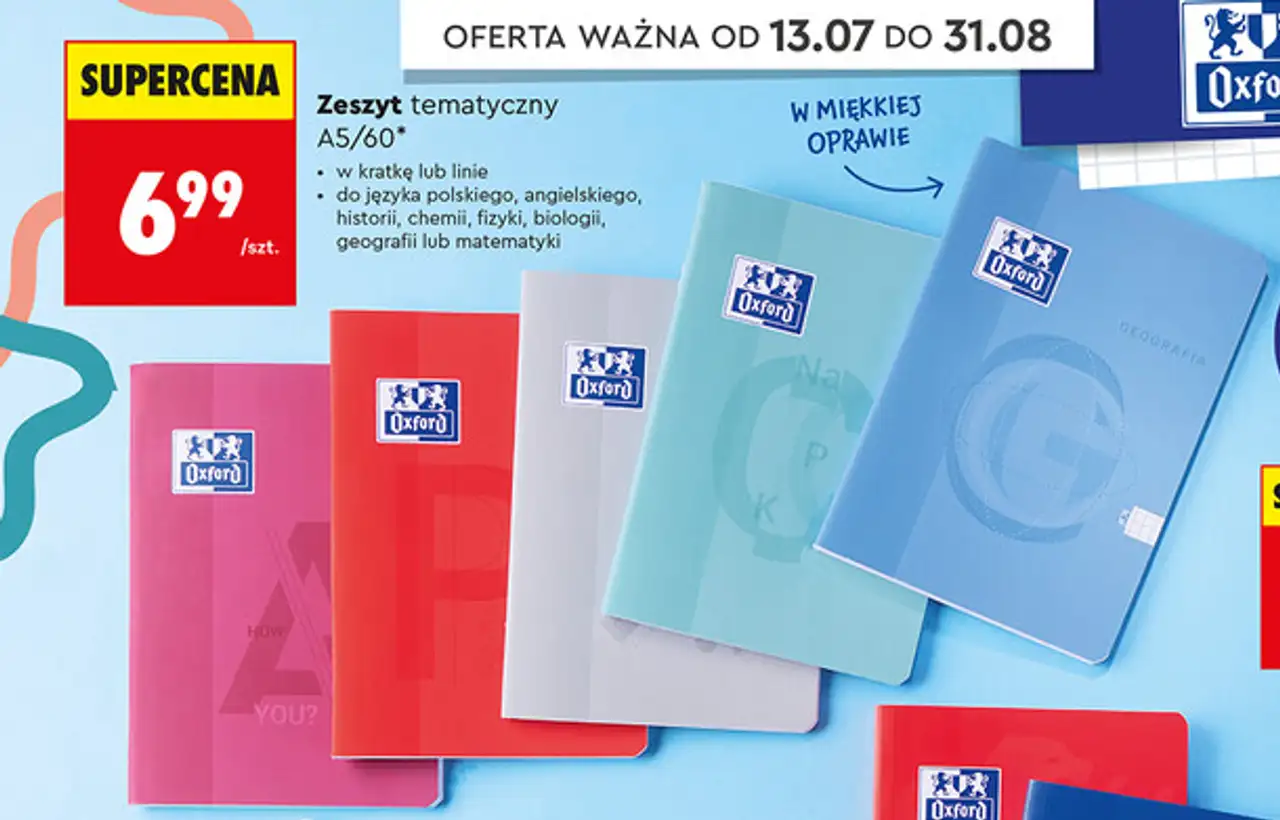 Oxford Zeszyt tematyczny A5/60