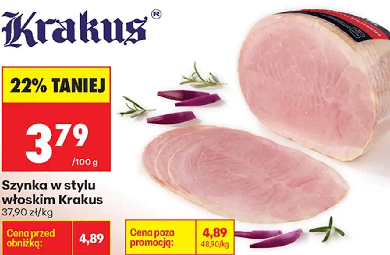Szynka w stylu włoskim Krakus