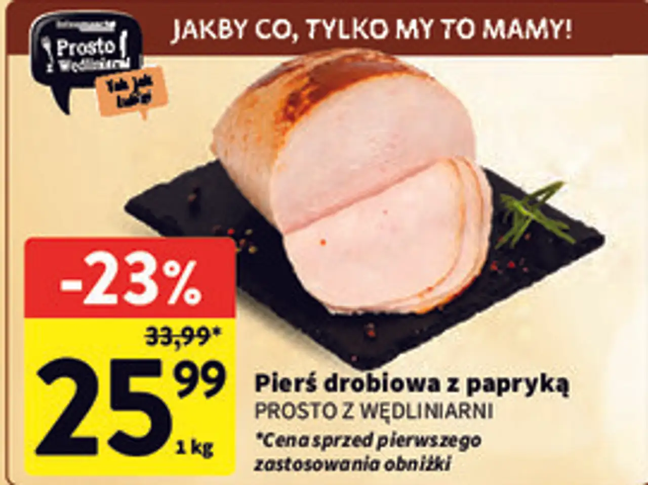 Pierś drobiowa z papryką Prosto z Wędliniarni