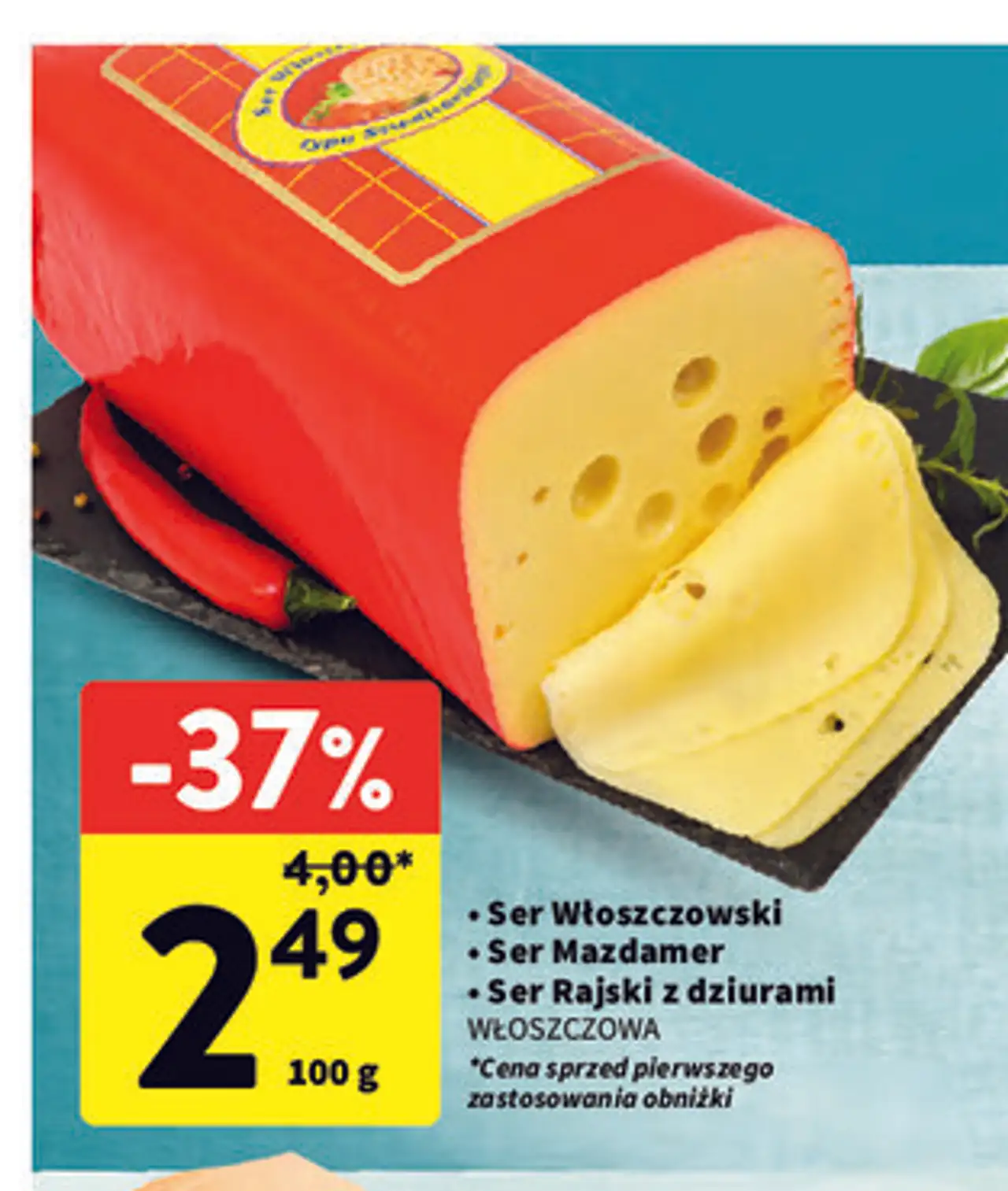 Ser Włoszczowski / Ser Mazdamer / Ser Rajski z dziurami