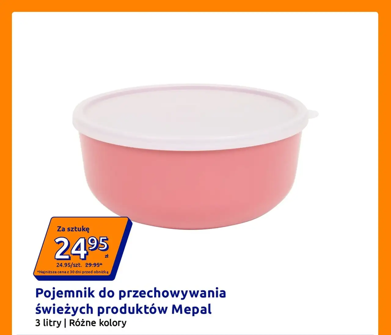 Pojemnik do przechowywania świeżych produktów Mepal