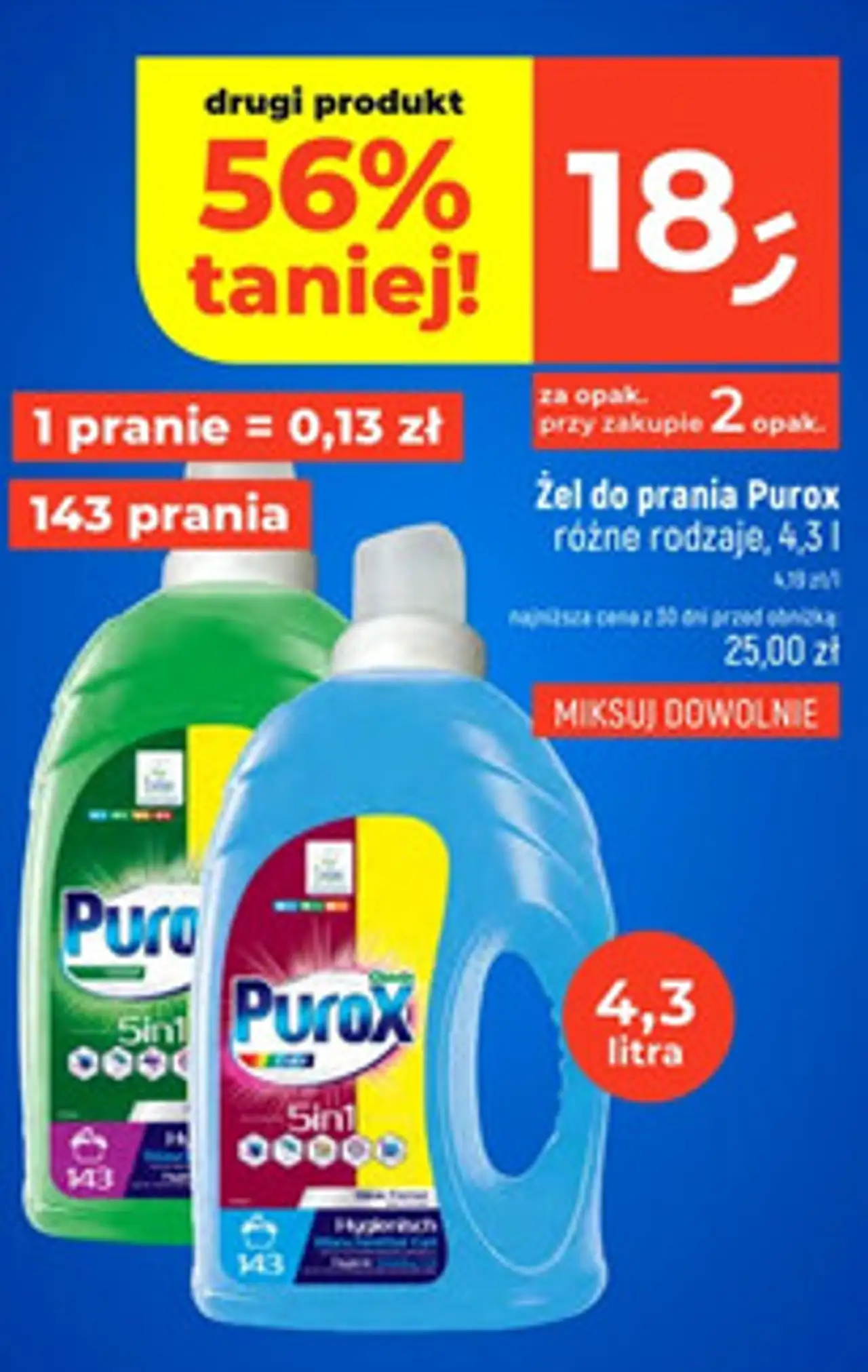 Żel do prania Purox