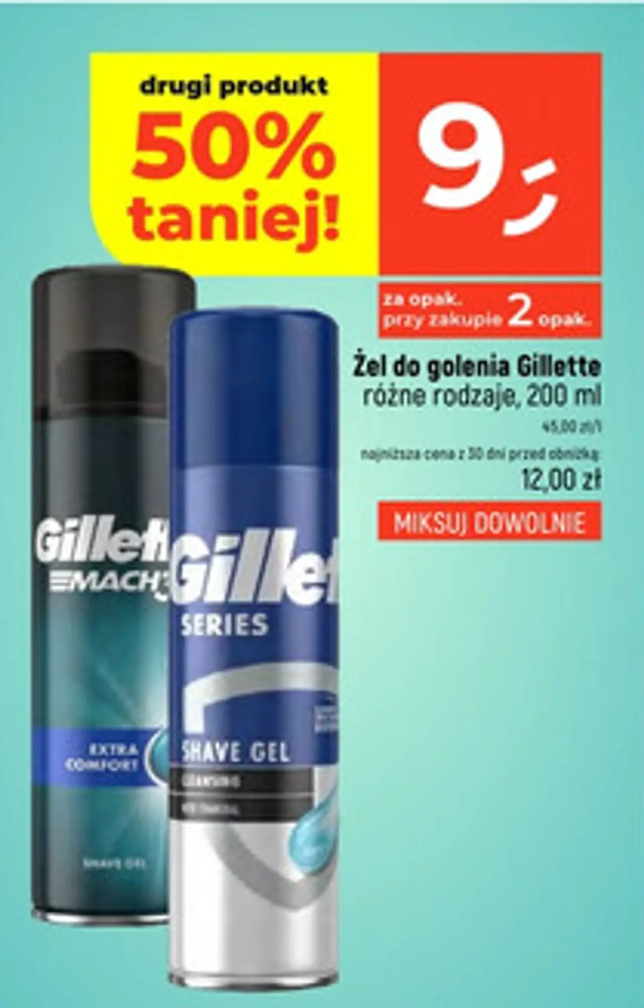 Żel do golenia Gillette