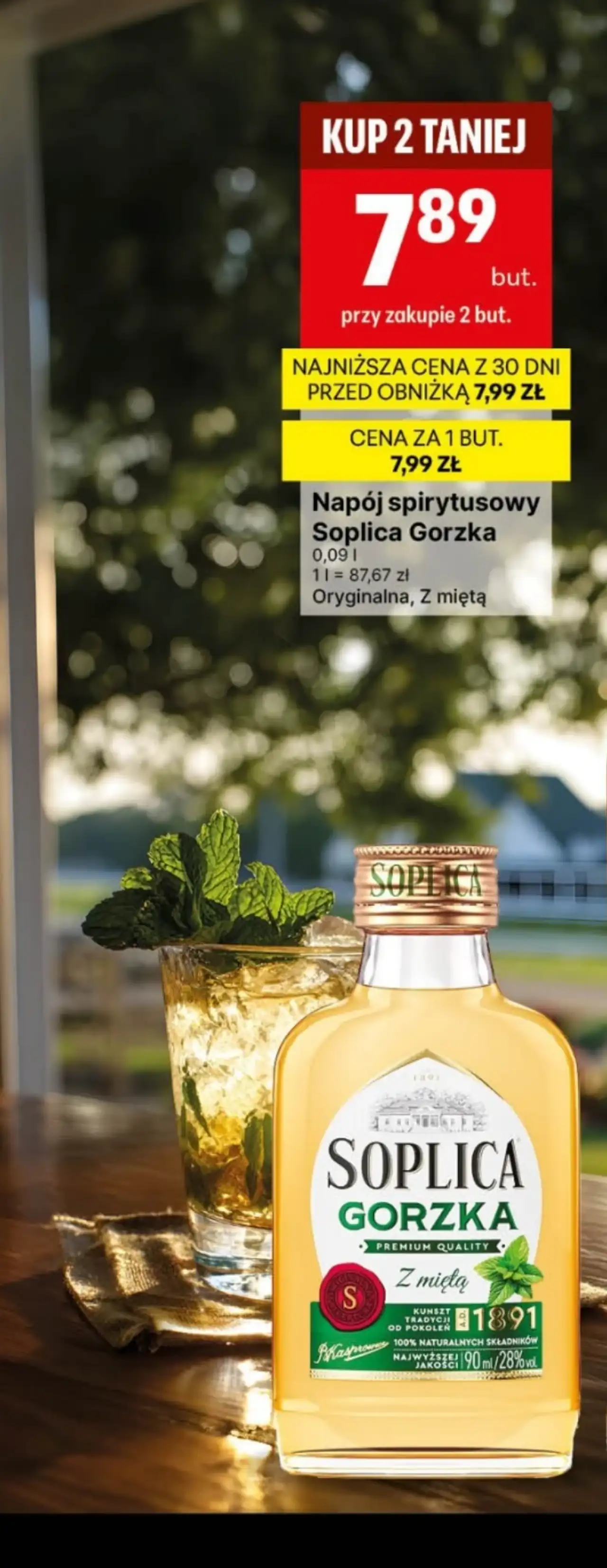 Soplica Gorzka Napój spirytusowy