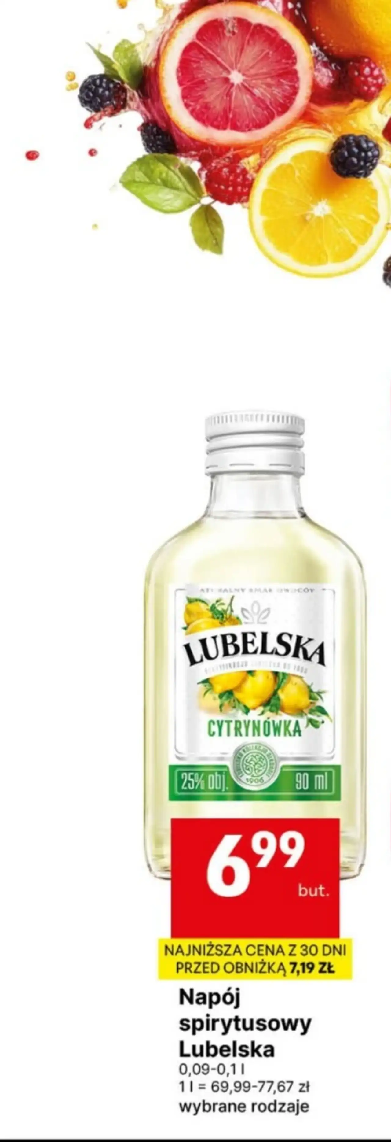 Napój spirytusowy Lubelska