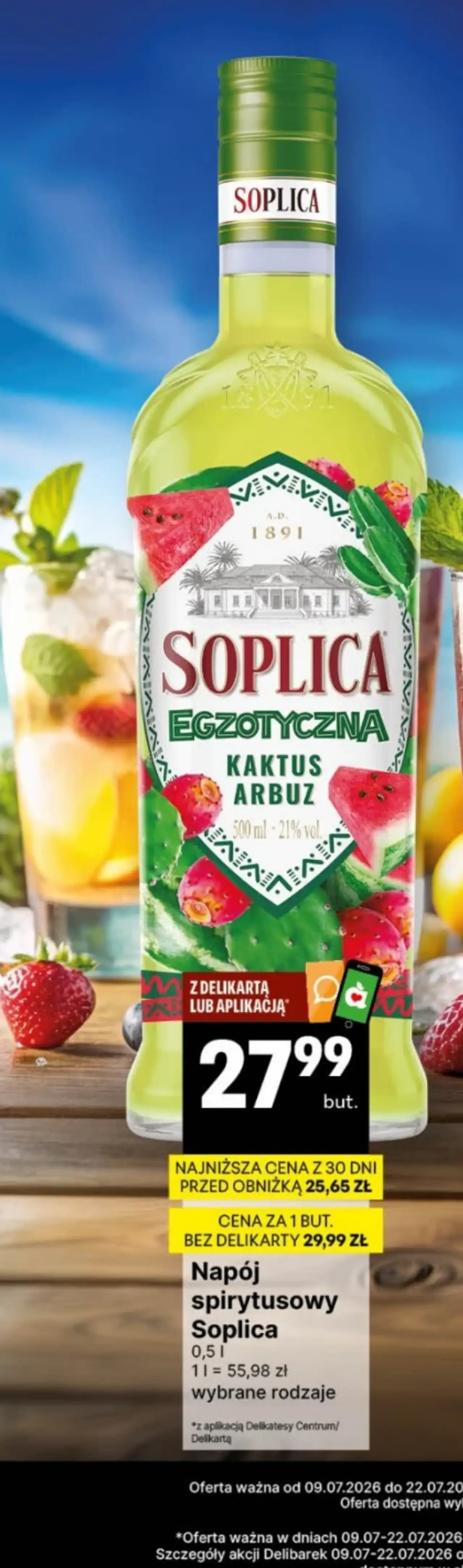 Napój spirytusowy Soplica