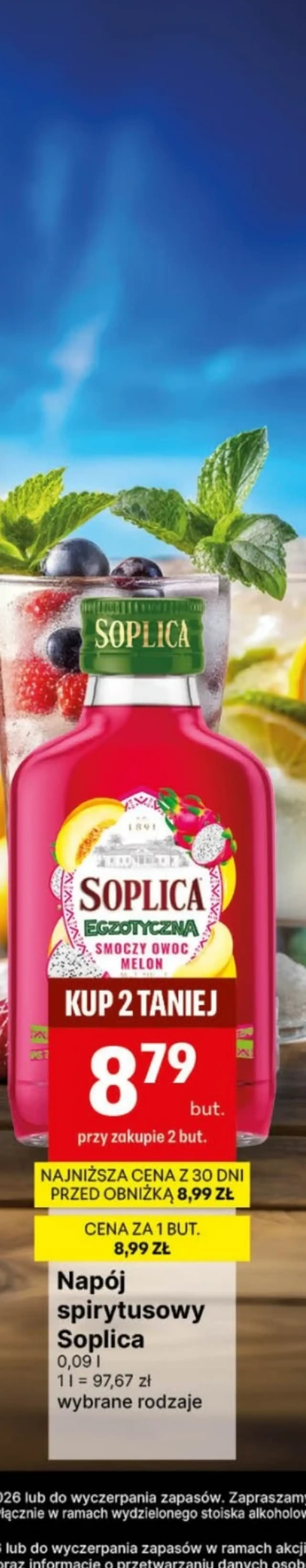 Napój spirytusowy Soplica