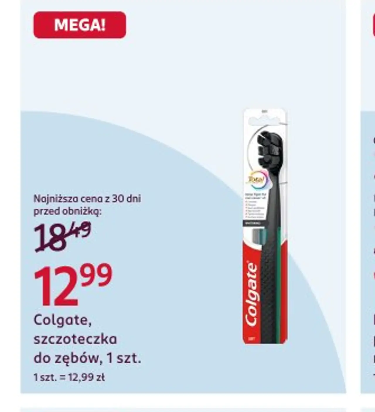 Colgate, szczoteczka do zębów, 1 szt.