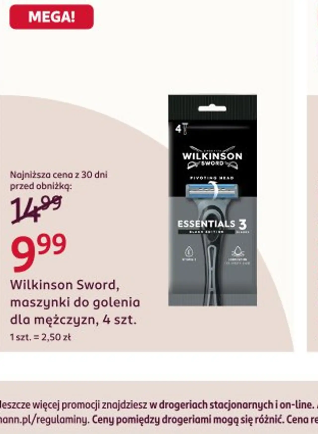 Wilkinson Sword, maszynki do golenia dla mężczyzn