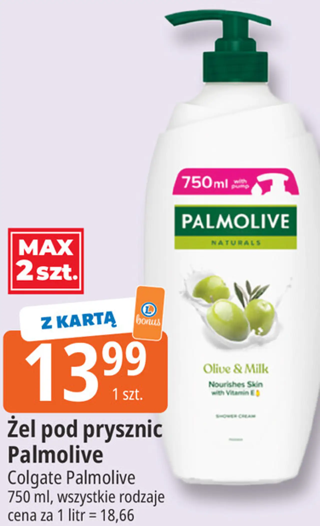 Żel pod prysznic Palmolive