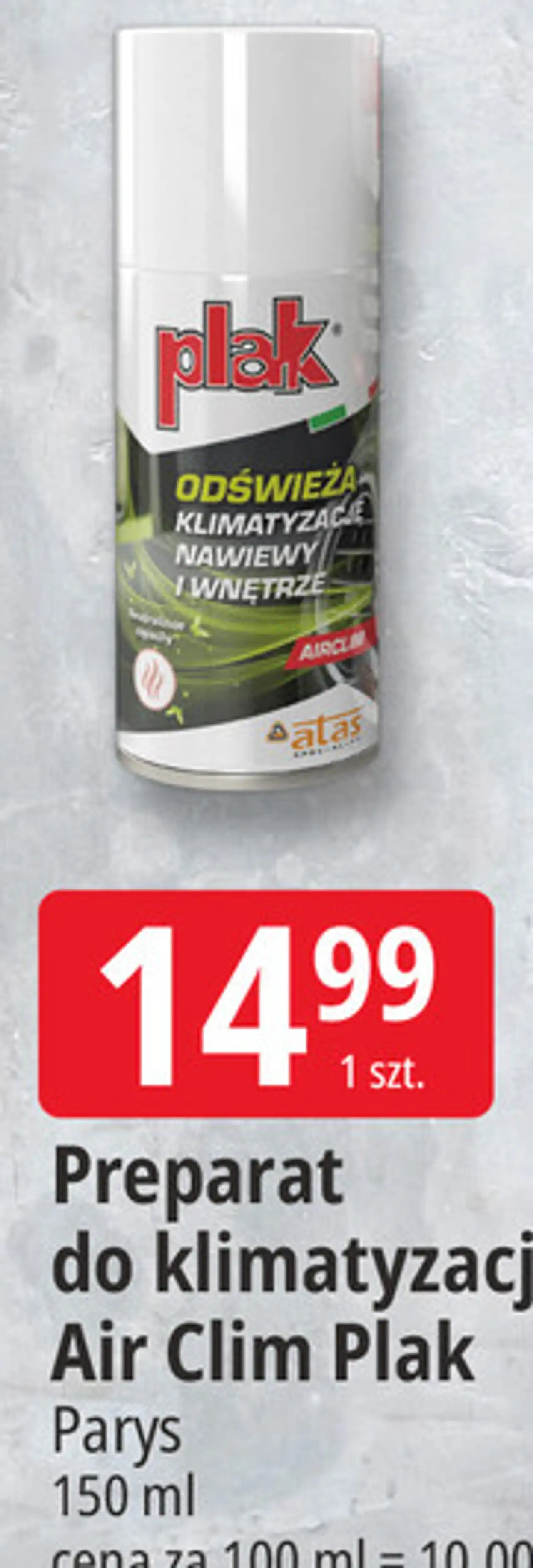 Preparat do klimatyzacji Air Clim Plak