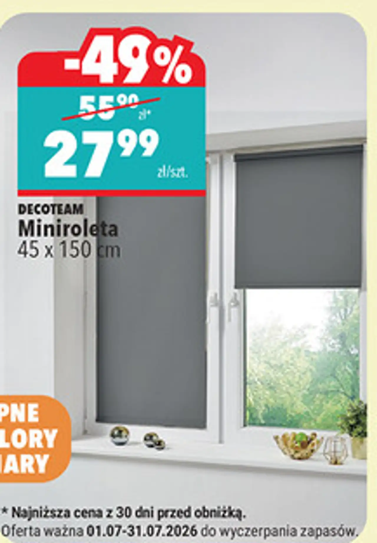 Miniroleta Decoteam 45 x 150 cm