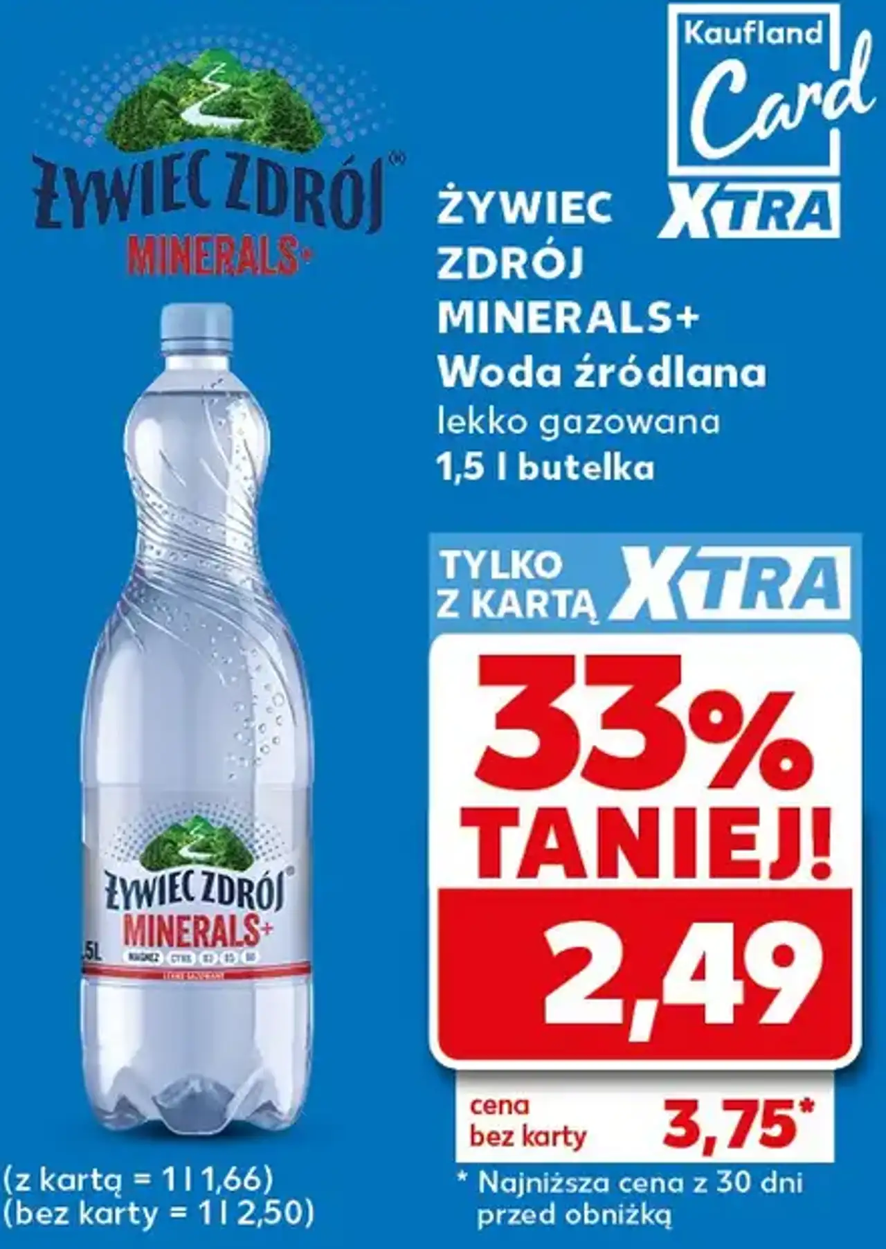 Żywiec Zdrój Minerals+ Woda źródlana