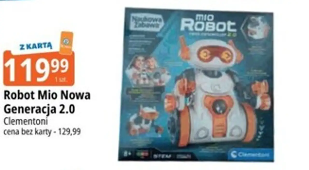 Robot Mio Nowa Generacja 2.0 Clementoni