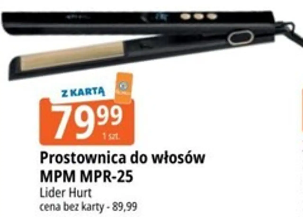 Prostownica do włosów MPM MPR-25 Lider Hurt