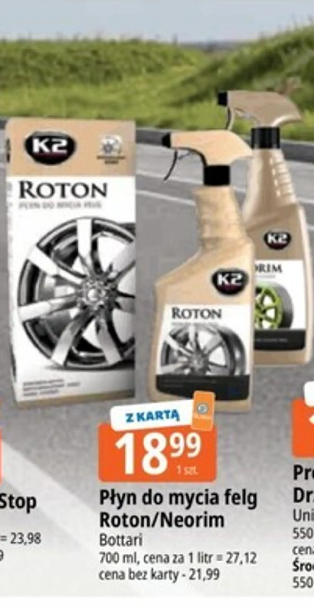 Płyn do mycia felg Roton/Neorim Bottari
