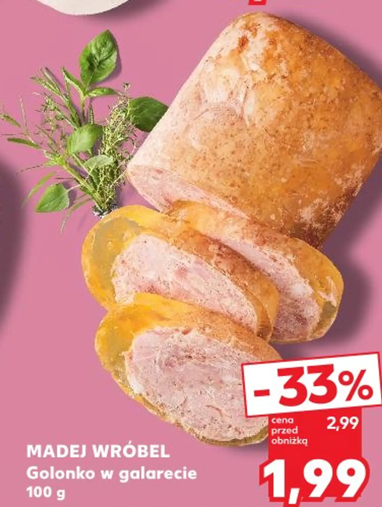 Madej Wróbel Golonko w galarecie