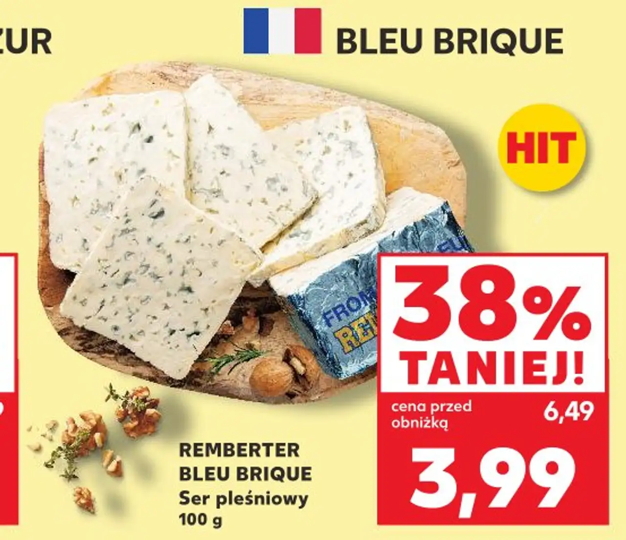 REMBERTER BLEU BRIQUE Ser pleśniowy